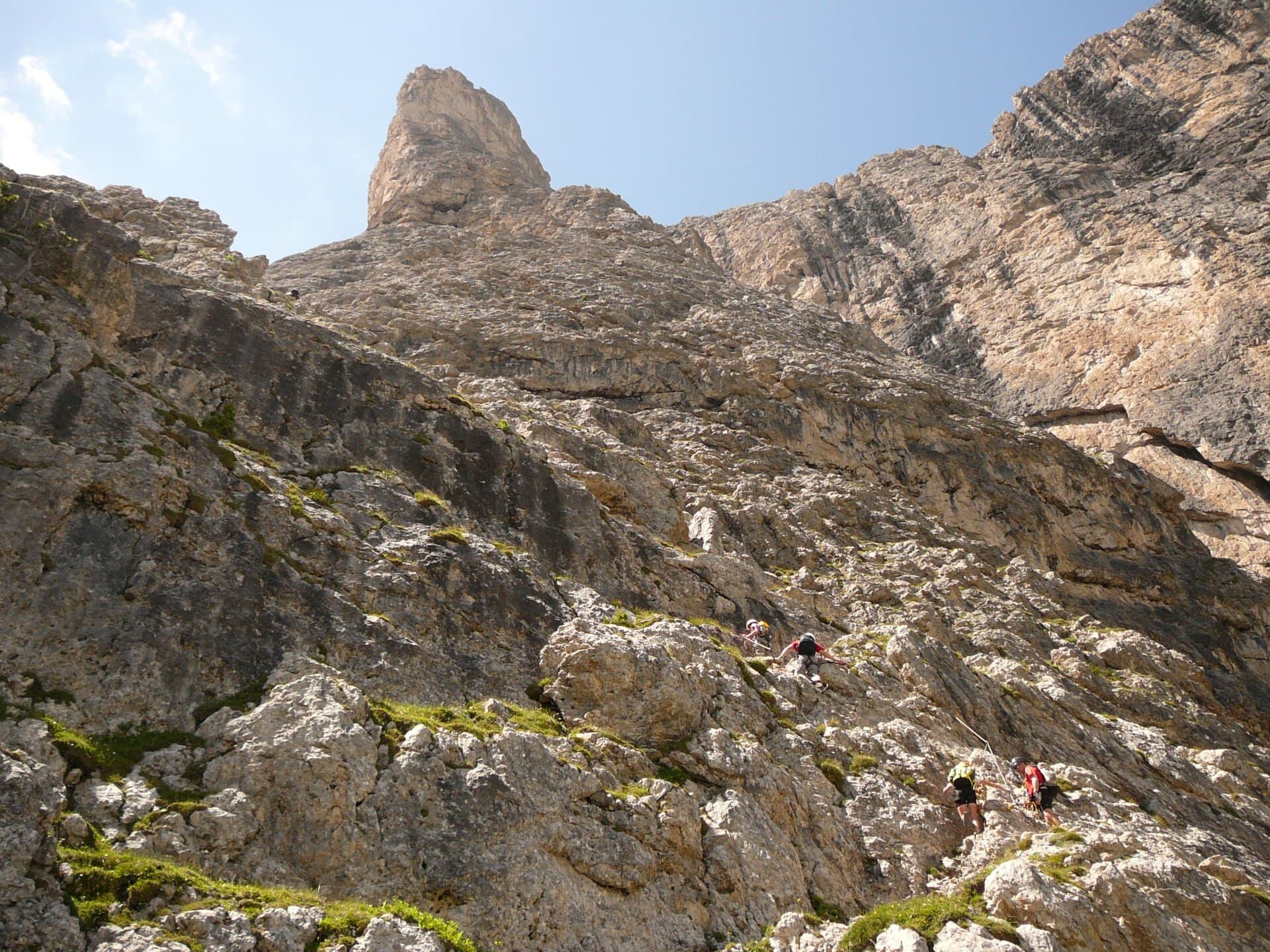 ferrata tridentina, seconda parte, Torre Exner